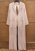 Golden and bronze long blazer!! Unique!!