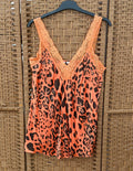 Silk viscose tops