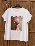 Printed Cotton T-Shirt – 95% Cotton