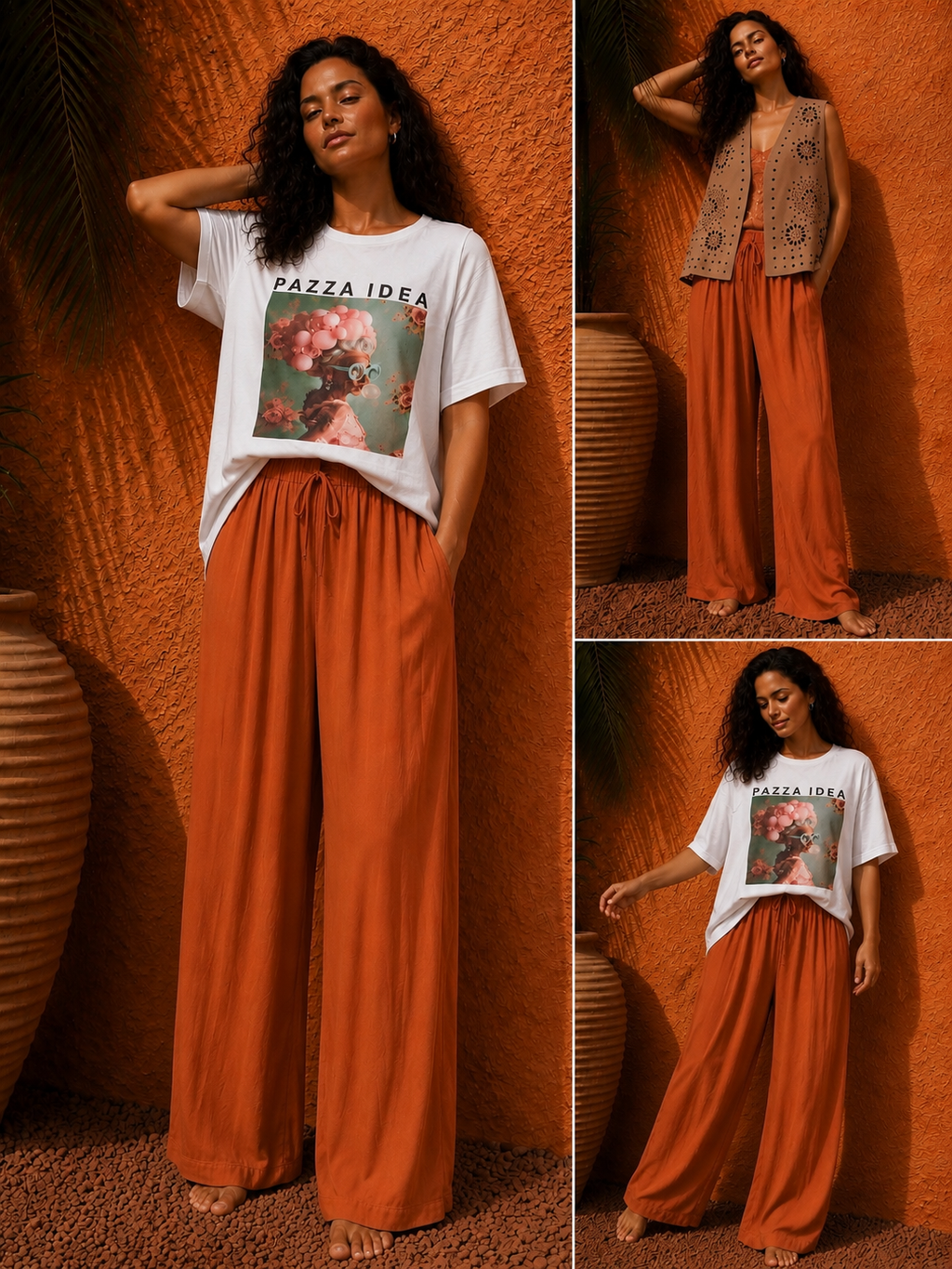Printed Cotton T-Shirt – 95% Cotton