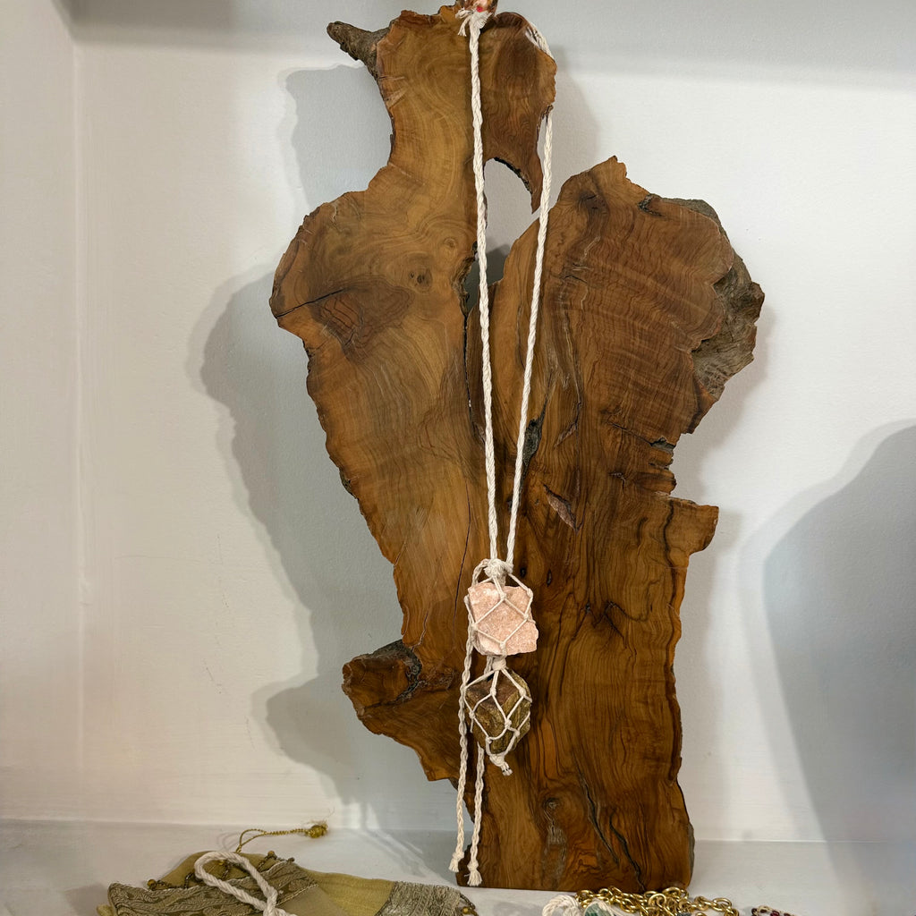 Natural stone meets handcrafted detail