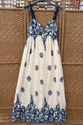 Striped Beige Dress