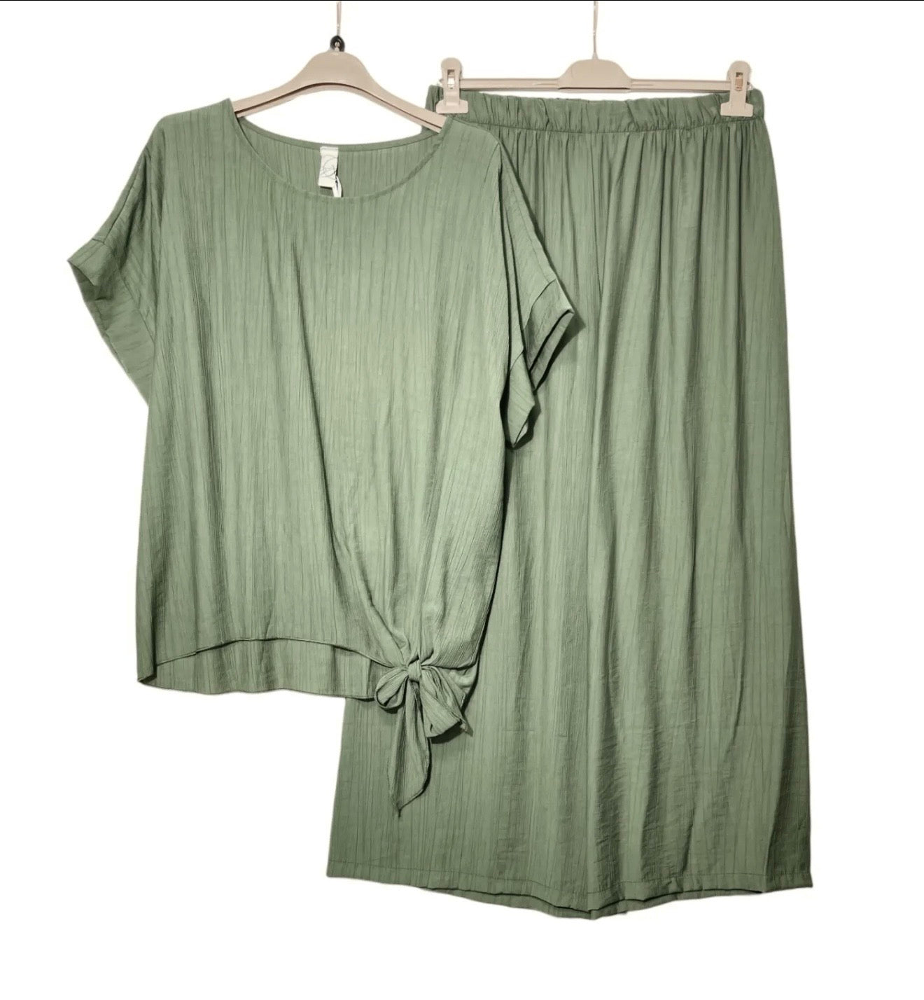 Viscose Co-ord Set – Plus Size, Multiple Colours