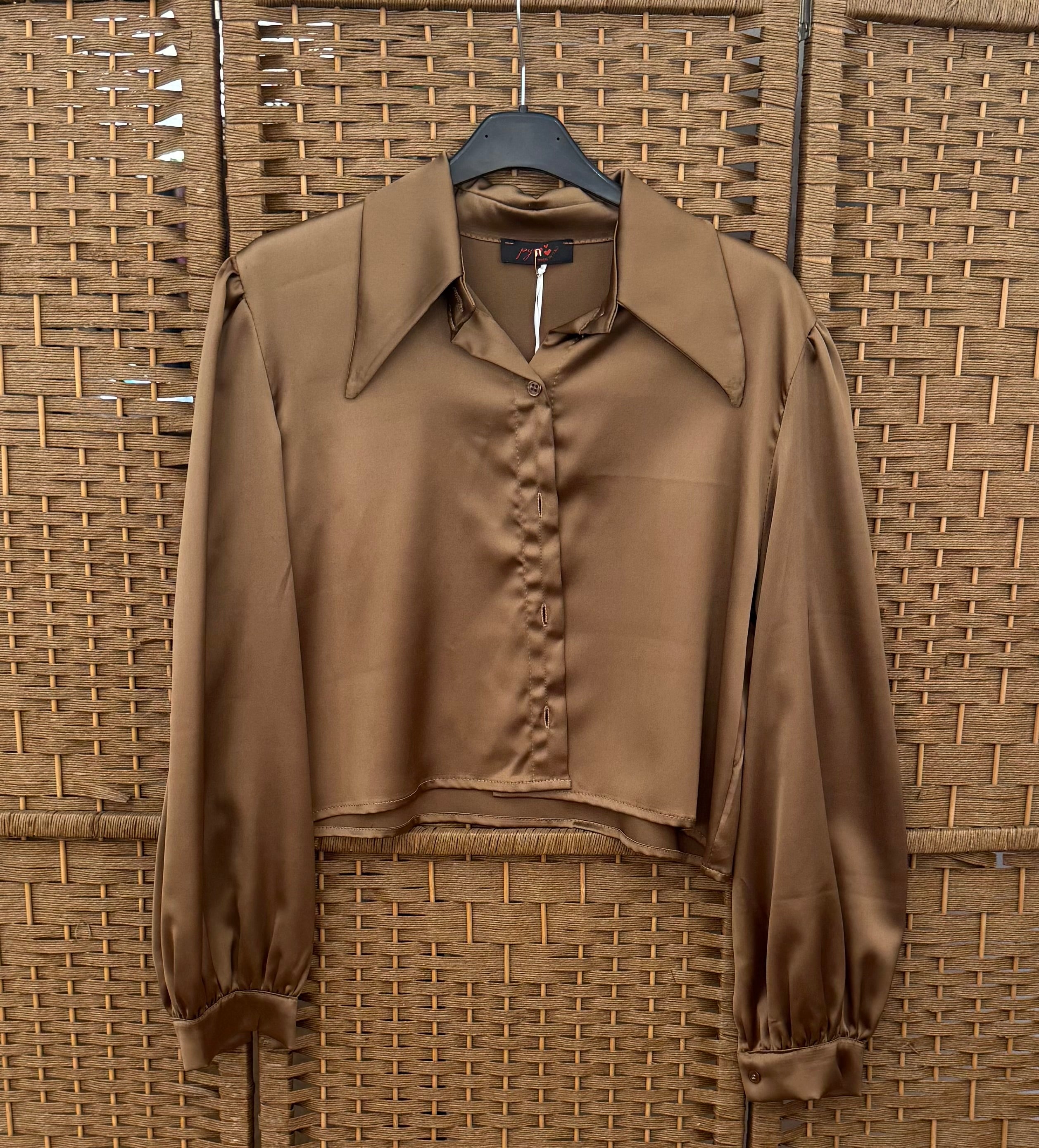 Golden brown shirt