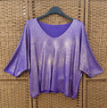 Light wear pullover violet