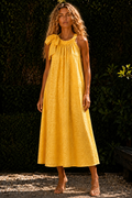 Yellow summer dress