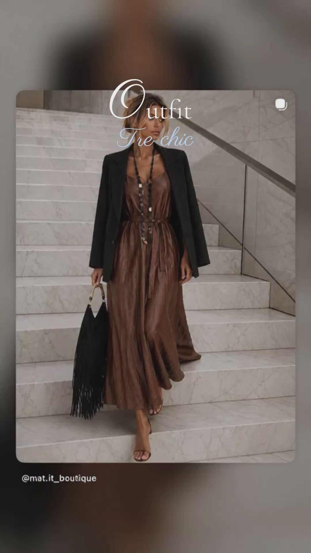 Ecco leather dress